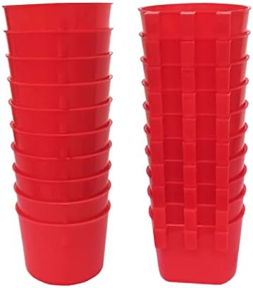  AMZSYLV 6 Pack Feeder Waterer Chicken 21 Oz Food Water Cage Cups Puppy Cat Rabbit Hanging Feeding Dish Coop Bowl Watering Container Treats Drinker For Pigeon Bird Bath Basin Hamster Bed