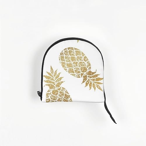  Mqgmz Golden Pineapple Background Print Pet Carrier Tote Bag With Pocket Safety - Amazing Design