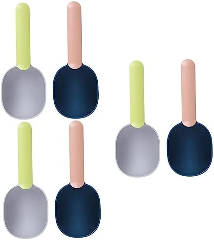  Iplusmile 6 Pcs Cat Food Shovel Dog Food Feeder Puppy Feeder Cat Food Feeder Cat Supplies Pet Feeding Spoon Dog Food Shovel Portable Pet Food Scoop Multifunction Pet Food Shovel Pet Supplies