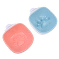  Ceramic Dog Bowls 2pcs Dog Slow Feeder Bowl Slowing Feeding Food And Water Dish Pet Hanging Bowl Eating Feeder Container For Puppy Kitten Cage Accessory Silicone Dog Bowl