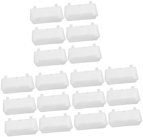  30 Pcs Feeder Drinker Pigeon Feeder Puppy Feeder Dog Food Containers Household Kitten Bowl Pet Supply Multi-Function Kitten Bowl Plastic White Pigeon Bird Food Box Pigeon Waterer