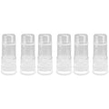  Iplusmile 6 Pcs Jug Parrots White Hanging Cup Drinker Pets Lovebirds Leak- Kit Pajaros Bowl Container, Proof Bird Dispenser- Pet Farm Dog Supplies Container Para Drinkers Bottle Budgie