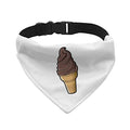 GENERIC Ice Cream Pet Bandana Collar - Food Scarf Collar - Graphic Dog Bandana (S)