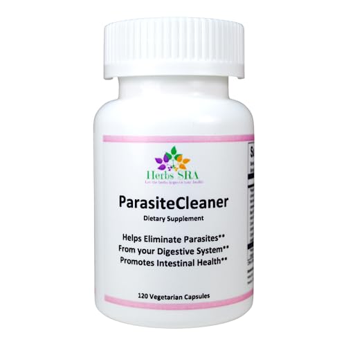  ParasiteCleaner - Natural Digestive Health Supplement With Papaya Seed, Wormwood, Black Walnut, Clove & Neem