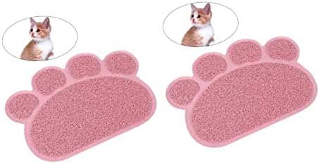  Washable Rugs 3pcs Shape Non- Feeding Control Bowl *cm Placemat Scatter Paw Puppy Pet Kitten Food Cat Dish Matswaterproof Dog Litter Soft PVC Water Rug Mat Washable Rug