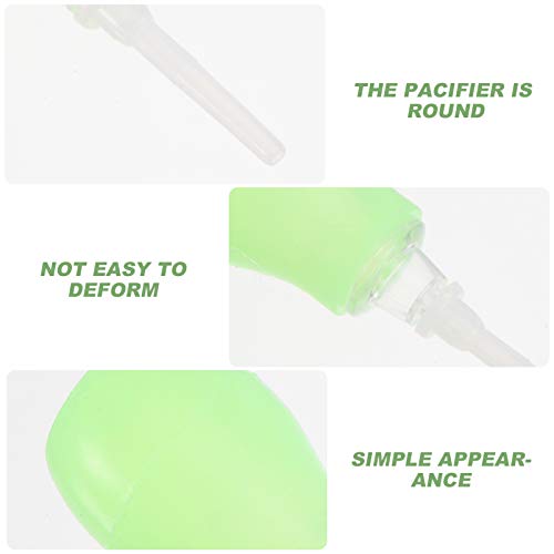  2 Pcs Pet Little Household Water Pigeon Small Feeder Feeding Weaner Pacifier Pipette Pipettes Dropper Tool Fish Liquid Squab Dog Aquarium Mini Nursing Droppers Tank Accessory
