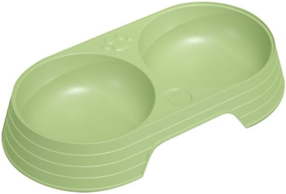 GENERIC PAILUOMU Ceramic Raised Cat Bowl, Set 2 Tilted Elevated Pet Food And Water Bowls, Stress Free Cat Dog Feeder Dish, Suitable For Small, Medium Cats And Dogs,White