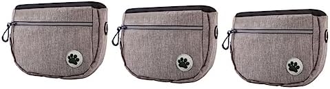  Iplusmile Pet Treat Bag Food Containers Dog Walking Fanny Pack Food Snacks Pet Snack Pouch Puppy Treat Pouch Dog Reward Pouch Food Bag For Dogs Training Pet Waist Bag Dog Training Waist Bag