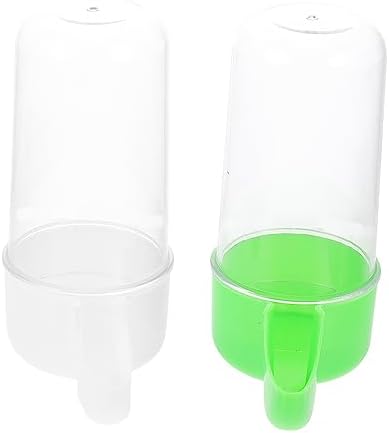  Iplusmile 10 Pcs Bird Feeder Bird Cage Feeder Decorate Water Bottle Bird Water Feeder For Cage Bird Cage Water Dispenser No Parrot Feeder Dog Water Dispenser For Cage Parrot Plastic Waterer