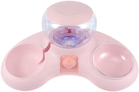  Hemobllo 1pc Cat Food Bowl Cat Food Water Bowl Automatic Cat Drinking Bowl Pet Supply