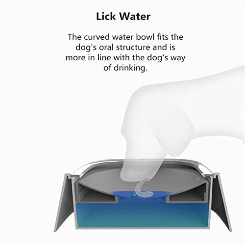  AYENCI Cat Automatic Water, Splash-Proof Pet Bowl Dog Water Bottle For Vehicle Use Portable Drinking Bowls Feeding Water Dispenser Pet Dog Accessories (Color : Blue)