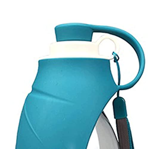  AACARB Cat Water Dispenser, Portable Pet Dog Water Bottle Soft Silicone Leaf Design Travel Dog Bowl For Puppy Cat Drinking Outdoor Pet Water Dispenser