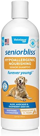  Vetnique Labs Seniorbliss Aging Dog (7+) Senior Dog Vitamins And Supplements, Supports Heart, Allergy, Arthritis, Skin And Coat - Furever Young (Probiotic Chew, 30ct)