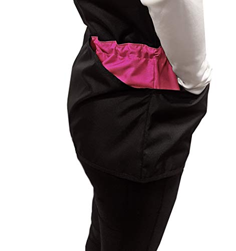  Dingo Dog Training Vest For Agility Dog Sports Training Waterproof Many Pockets For Carry Toys&Snacks 2-Way Zipper Drawstring Waist Pink Power S Size 16400-2