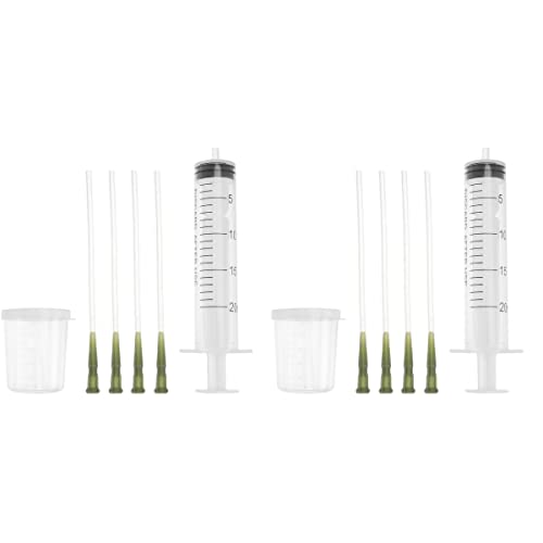  Ipetboom 2 Sets Bird Feeding Set Pet Parrot Milk Feeding Birds Feeding Cup Liquid Feeder Hoses Tube For Peony Cockatiel Rabbit Hamster Small Animals