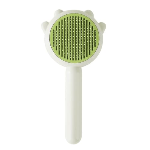 Dolaxe Pet Brush, Pet Hair Cleaner Brush, Multifunctional Pet Hair Comb, Magic Pet Comb, Long Or Short Hair Cats Dogs Pet Massage Brushes (2pcs-Yellow+Green)
