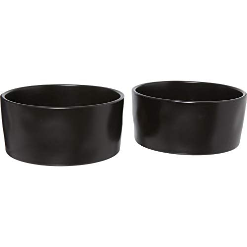  Rae Dunn By Magenta Halloween Trick And Treat Dog Food Bowls - 2-Pack