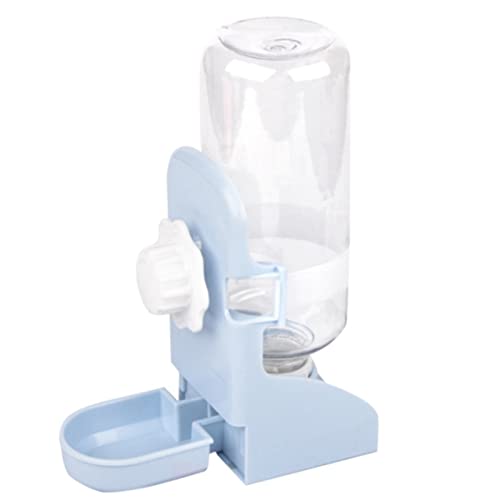  ACULIP Dog Water Bowl Dispenser, Pet Parrots Birds Drinker Pigeon Rabbit Drinking Water Feeder Bowl Cat Dog Cage Hanging Water Dispenser Device