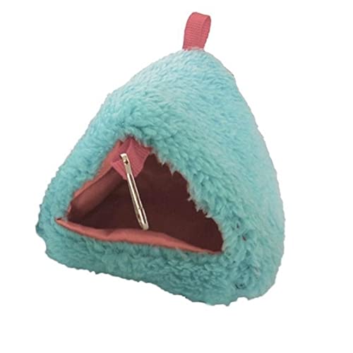  Cat Carrier Pet Hamster Cage, Plush Nest, Cotton Bed, Suitable For Squirrel Ferret Rat Small Pet Pet Carrier (Color : Brass)