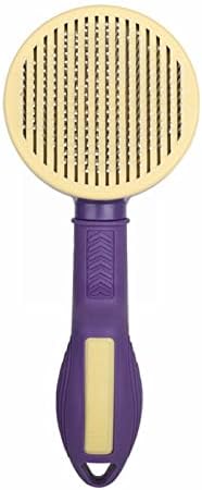 GENERIC Pet Comb Dog Comb Self Cleaning Comb Cat Comb To Remove Floating Hair Automatic Fading Comb Cleaning And Beauty Comb Pet Supplies For Dogs Clearance House (A, One Size)