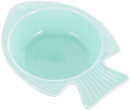  POPETPOP Ceramic Cat Bowls Pet Feeding Bowl - Raised Cat Food Bowl Ceramic Cat Bowl Elevated Pet Feeding Bowl For Dogs Cats Cat Bowls