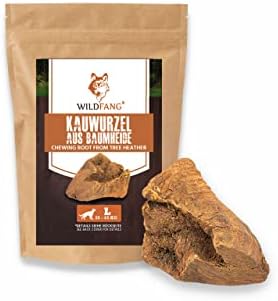  Wildfang® | Chewing Root Made From Tree Heather For Dogs, Dental Care & Masticatory Muscle Training, Natural Chew Toy……