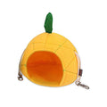  JKXWX Pet Hammock Cute Pet Nest Fruit Animal Food Nest Hanging Bed Hamster Hammock Small Animal Accessories For Hamster Rabbit Pet Hammock Bed (Color : Light Grey)