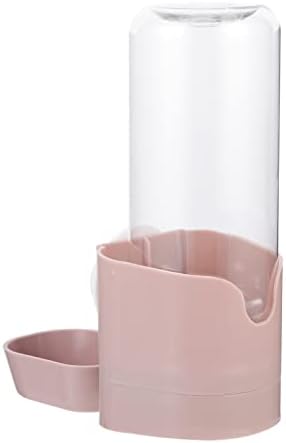  2pcs Automatic Guinea Bunny Supplies Animal Bowl Hanging Gravity Dogs Hedgehog Bottle Chinchilla Pet Ferret Dog Pets Cats Rabbit Hamster Suspended Food Water Small Cat Cage