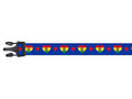  Dog Collar | I Love Bolivia | Hearts | Great For National Holidays, Special Events, Festivals, Parades | Made In USA | XSmall Small Medium Large XLarge
