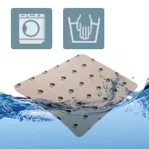  KAWALA Washable Pee Pads For Dogs Reusable Puppy Potty Training Pads Non-Slip Whelping Pads Waterproof Fast Absorption Housebreaking Pads Food Bowl Mats+Free Grooming Gloves