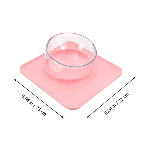  Pet Bowl Magnetic Cat Food Bowl And No Spill Tray Neck Protection Pet Feeder Pet Bowl