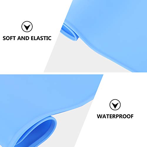  TEHAUX Cat Litter Box- 1Pc Food Feeding Mat Silicone Anti- Spill Placemat Anti- Slip Pad Car Mat For Pet