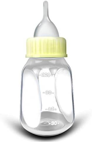  AYENCI Cat Automatic Water, 1 Pcs Feeding Bottle Pet Puppy Kitten Silicone Feeder 120ml Dog Cat Nursing With Cleaning Brush (Color : 1)