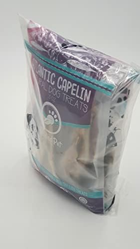  TickledPet Whole Capelin Dog Treats - Natural Single Ingredient Fish Dog Treats - Loaded With Taurine And Omegas For Healthy Skin And Coat