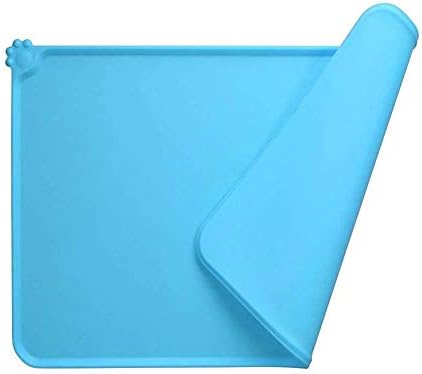  TYUXINSD Beautiful Cat Cushion Silica Gel Waterproof Cat Litter Mat Durable Non Slip Dog Mattress Protect Floor And Carpet Easy Clean Pet Bed Mat For Kittens Black (Color : Green)