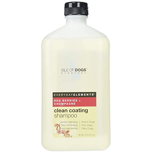  Everyday Isle Of Dogs Clean Coating Dog Shampoo, Red Berries + Champagne, 16.9 Ounce