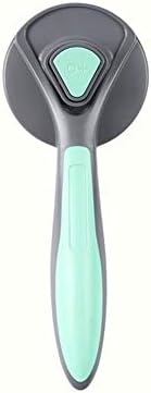  YangYan Pet Cat Stainless Stell Hair Remover Cat BrushCombs Dog Grooming Brush Quality Slicker Brush For Cats Pet Groomer Supplies (Color : Gray)