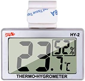  Reptile Thermometer Humidity And Temperature Sensor Gauges Reptile Digital Thermometer Digital Reptile Tank Thermometer Hygrometer With Hook Ideal For Reptile Tanks, Terrariums