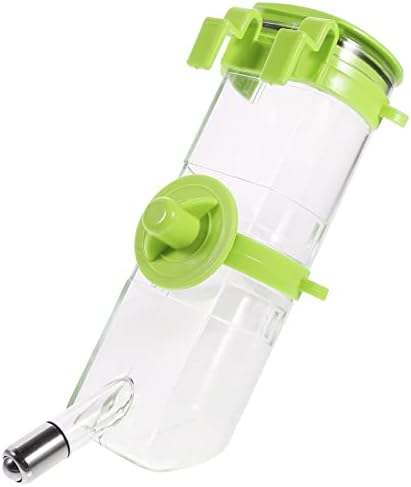  Hanging Nozzle Home Pigs Mice Drip Green Sugar Feeding Animal Cage Rabbits Dog Bowls Bottles Birds For Rats And Guinea No- Hamster Leak-Proof Ferrets Small Food Bunnies Parrot