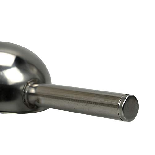  NC Stainless Steel Pet Pood Scoop Durable Bird Seed Or Feed Scoop Poultry Chicken Pig Sheep Cattle Horse Cat Dog Food Scoop Shovel Ice Scoop (L)