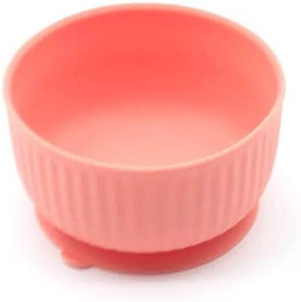  Silicone Non-Slip Small Pet Watering Bowl, Cat Food Bowl, Dog Feeding Bowl, Kitten Feeding Bowl (SoftPink)