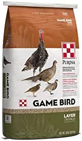  Purina | Game Bird Layer Feed | Crumbles | 40 Pound (40 LB) Bag