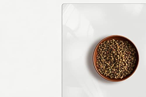  ExactMade - Clear Pet Bowl Mat, USA Made, Safe, Waterproof, 14 X 21 Inch, 2mm Thick Smooth Vinyl, Clear Cat Mat, Clear Cat Litter Mat, Clear Dog Cage Floor Mat, Clear Fish Tank Mat