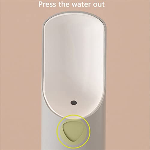  AACARB Cat Water Dispenser, Portable Pet Dog Water Bottle Dispenser Travel Rabbit Ear Puppy Cat Drinking Bowl For Small Large Dogs Outdoor Feeder Product (Color : Gray)