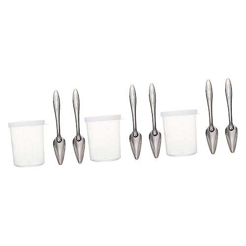  Iplusmile 3 Sets Parrot Feeding Spoon Pet Feeder Pigeon Feeder Accessories Birds Hand Food Feeder Water Feeding Tube Bird Supply Convenient Bird Spoon Bird Feeding Spoon Metal Hose