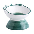  Pet Bowl 1Pc Dinosaur Claw Pet Bowl Pet Feeder Pet Feeding Bowl Cat Bowl Dog Bowl (Green)