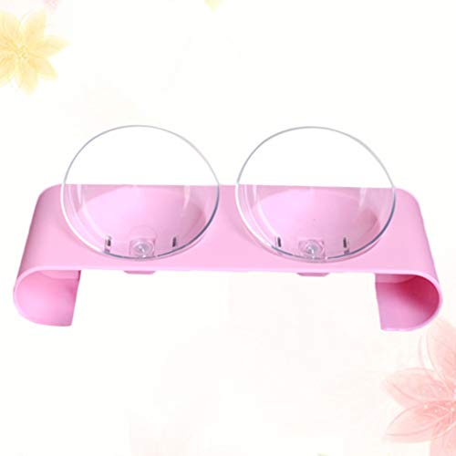  Balacoo Puppy Feeder Puppy Feeder Dog Food Feeder Pet Food Bowl Cat Feeder Bowel Raised Bowls With Stand Plastic Dog Food Bowls For Dog Cat Puppy Kitten Puppy Feeder Dog Food Feeder Dog Food Feeder