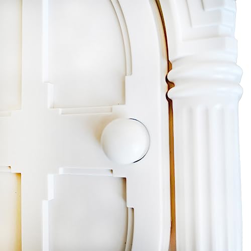  Naiveferry 1Pc Cat Door Interior Door Two Ways, 7.08 X 9.44 Inches No Flap Cat Door Pet Privacy Interior Door For Cats Up To 20 Lbs