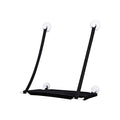  Single Layer Cat Litter Window Plus Velvet Hanging Swing Pet Supplies Cat Sucker Warm Hanging Nest Pet Supplies For Dogs Bed (Black, One Size)