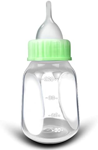  AYENCI Cat Automatic Water, 1 Pcs Feeding Bottle Pet Puppy Kitten Silicone Feeder 120ml Dog Cat Nursing With Cleaning Brush (Color : 1)